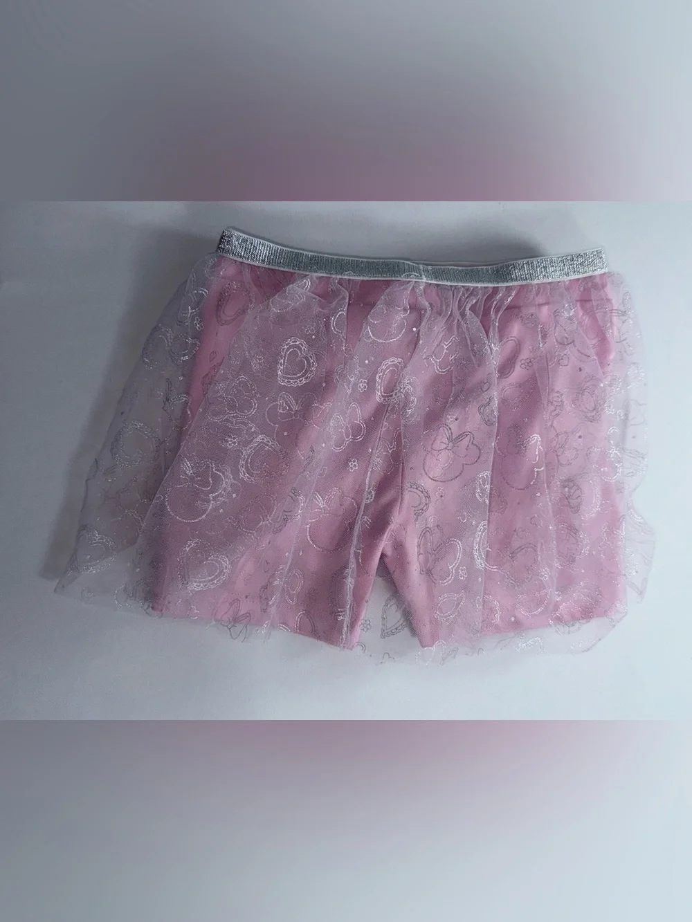 Disney Minnie Mouse Girl’s Size 5 Pink Tutu Shorts